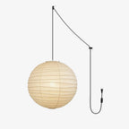 Washi Paper Houselight Pendant Swag Lamp