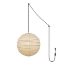 Washi Paper Houselight Pendant Swag Lamp