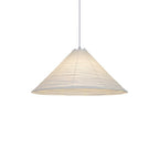 Washi Paper Pyramid Hanging light Pendant Lamp