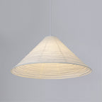 Washi Paper Pyramid Hanging light Pendant Lamp