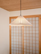 Washi Paper Pyramid Hanging light Pendant Lamp