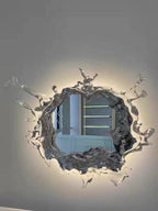 Water Drop Mirror Wall-mounted light Wall Lamp