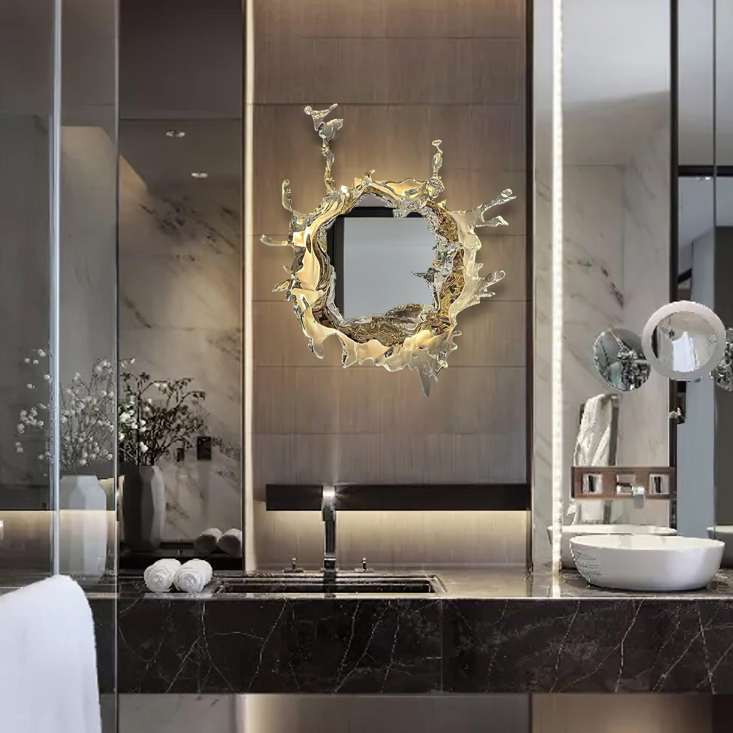 Water Drop Mirror Wall-mounted light Wall Lamp