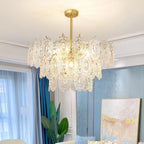 Wave Glass Electrolier Chandelier