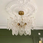 Wave Glass Electrolier Chandelier