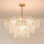 Wave Pearl Gasolier Chandelier