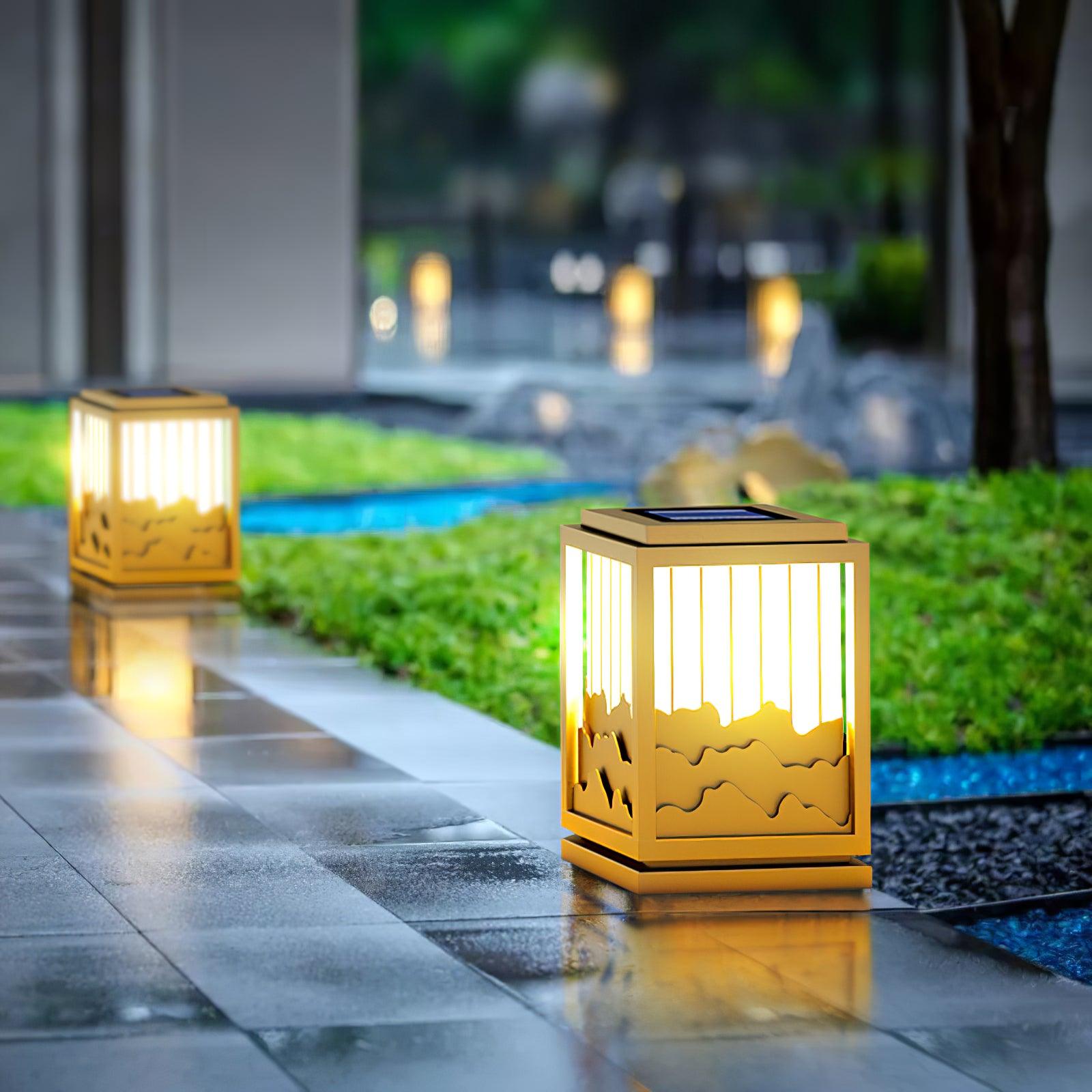 Wave Exterior light fixture Outdoor Garden Light