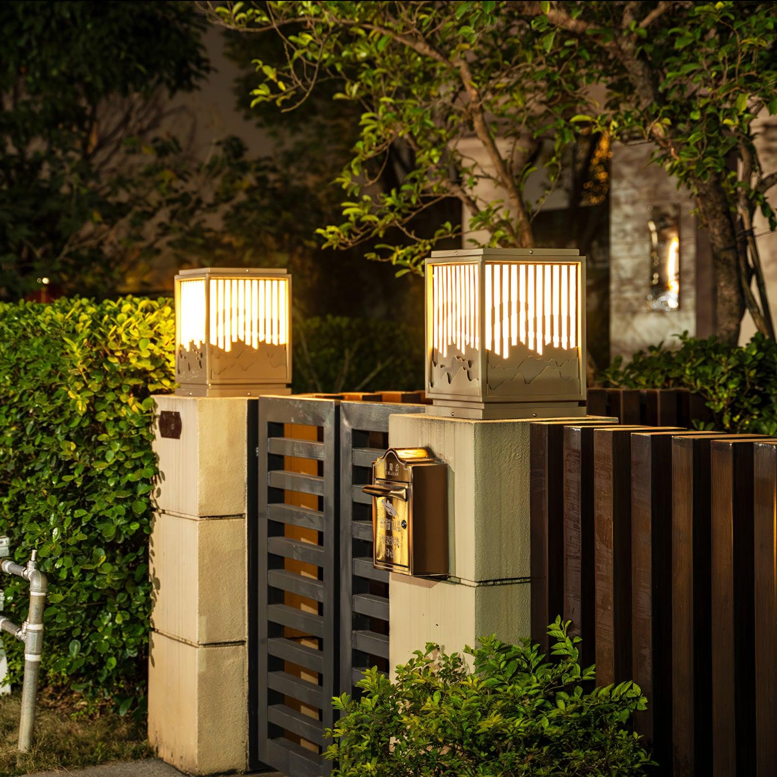 Wave Exterior light fixture Outdoor Garden Light