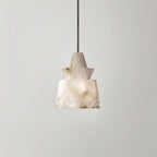 Strata Alabaster Pendant Light
