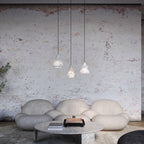Strata Alabaster Pendant Light