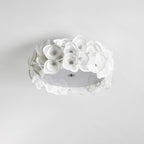White Hydrangea Ceiling light Ceiling Lamp