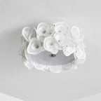 White Hydrangea Ceiling light Ceiling Lamp