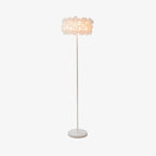 White Hydrangea Accent Lamp Floor Lamp