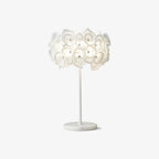White Hydrangea Portable lamp Table Lamp