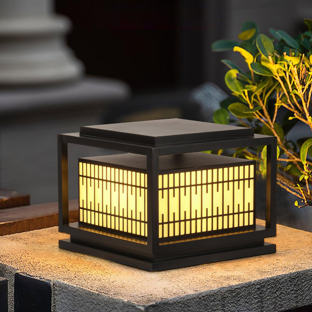 Window Grille Exterior lamp Outdoor Post Light