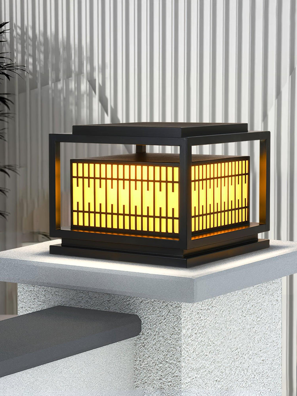 Window Grille Exterior lamp Outdoor Post Light