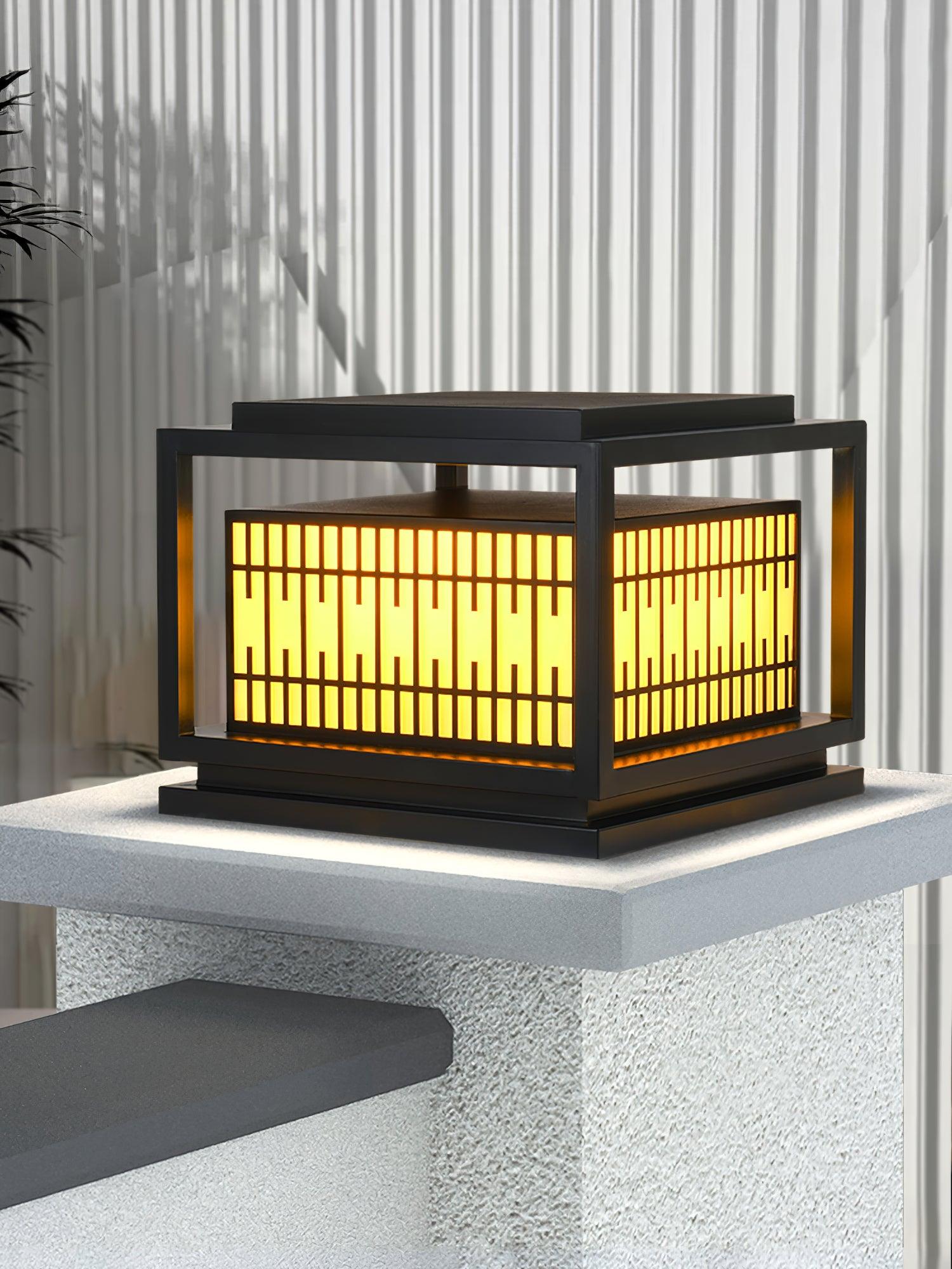 Window Grille Exterior lamp Outdoor Post Light