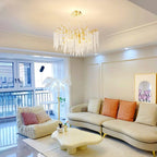 Wisteria Flower Crystal Pendant light Chandelier