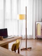 Wood Tmm Floor Lamp