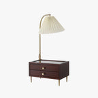 Wood Drawer Portable lamp Table Lamp