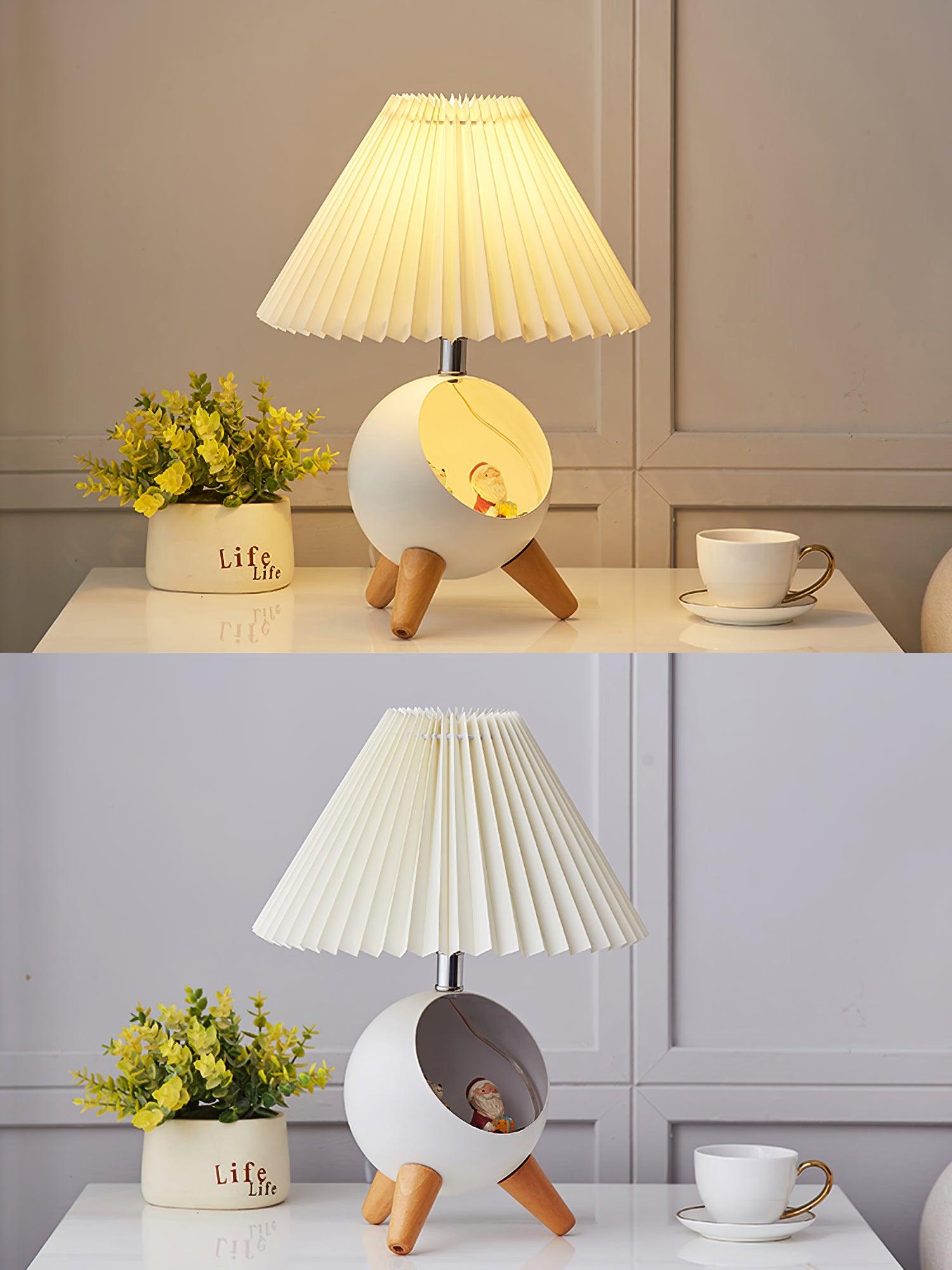 Wood Small Task lamp Table Lamp