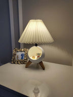 Wood Small Task lamp Table Lamp
