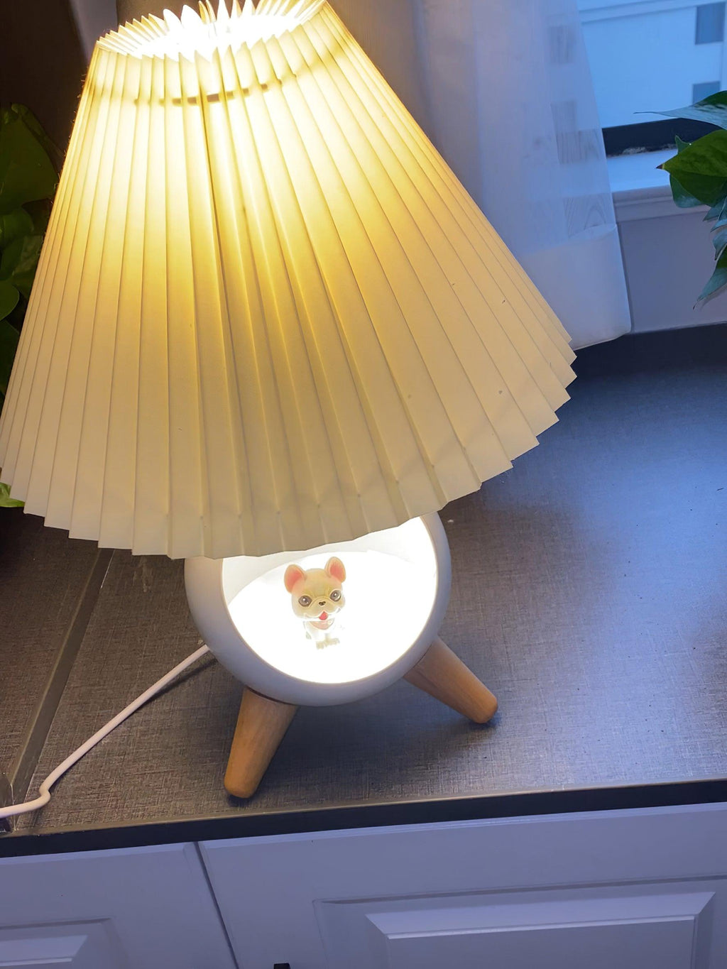 Wood Small Task lamp Table Lamp