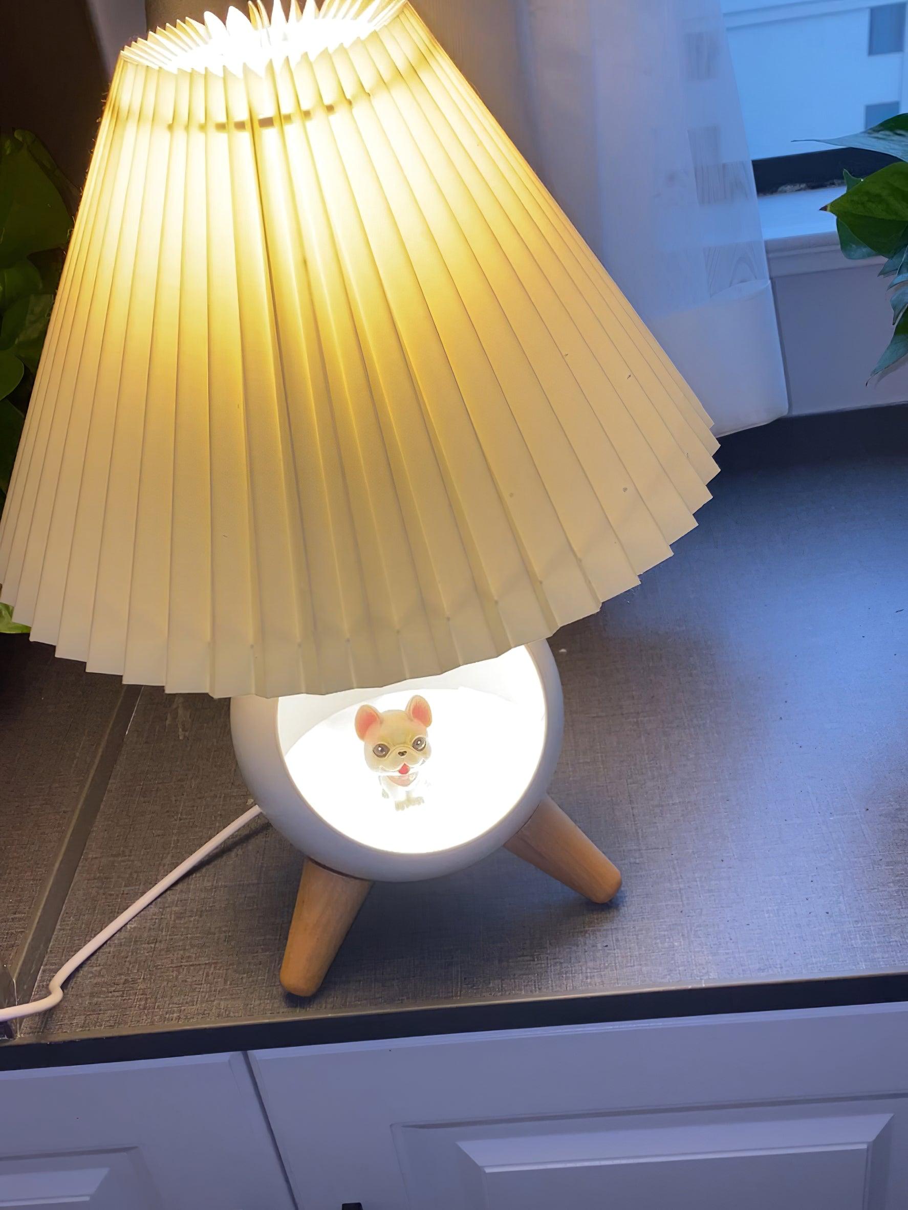 Wood Small Task lamp Table Lamp