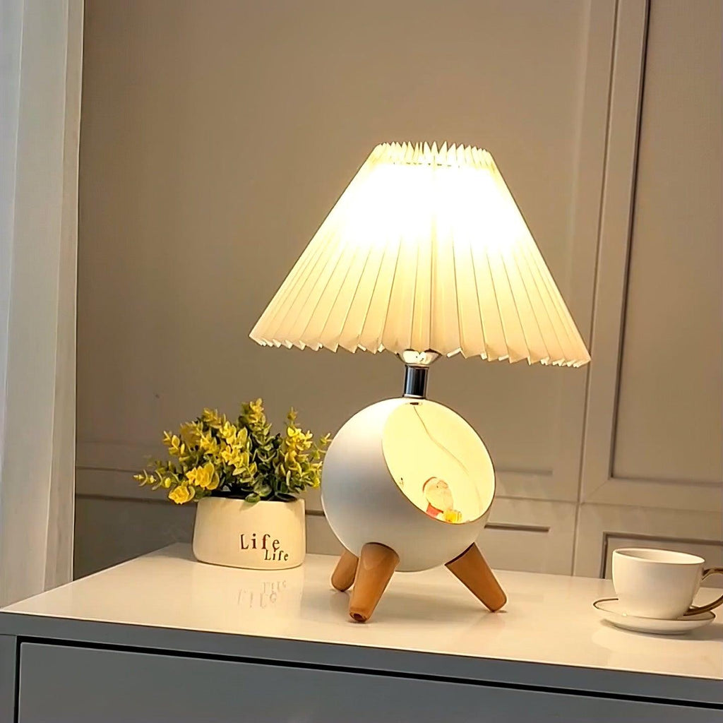 Wood Small Task lamp Table Lamp