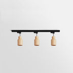 Wood Track Overhead light Ceiling Lamp
