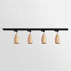 Wood Track Overhead light Ceiling Lamp