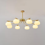 Plastic Cotton Balls Gasolier Chandelier