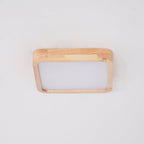 Wooden Geometric Ceiling-mounted light Ceiling Light