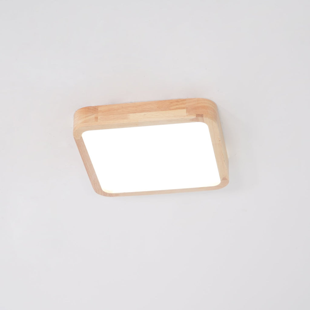 Wooden Geometric Ceiling-mounted light Ceiling Light
