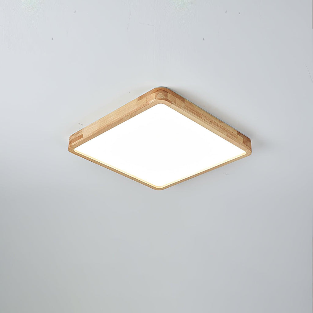 Wooden Geometric Ceiling-mounted light Ceiling Light