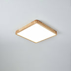 Wooden Geometric Ceiling-mounted light Ceiling Light