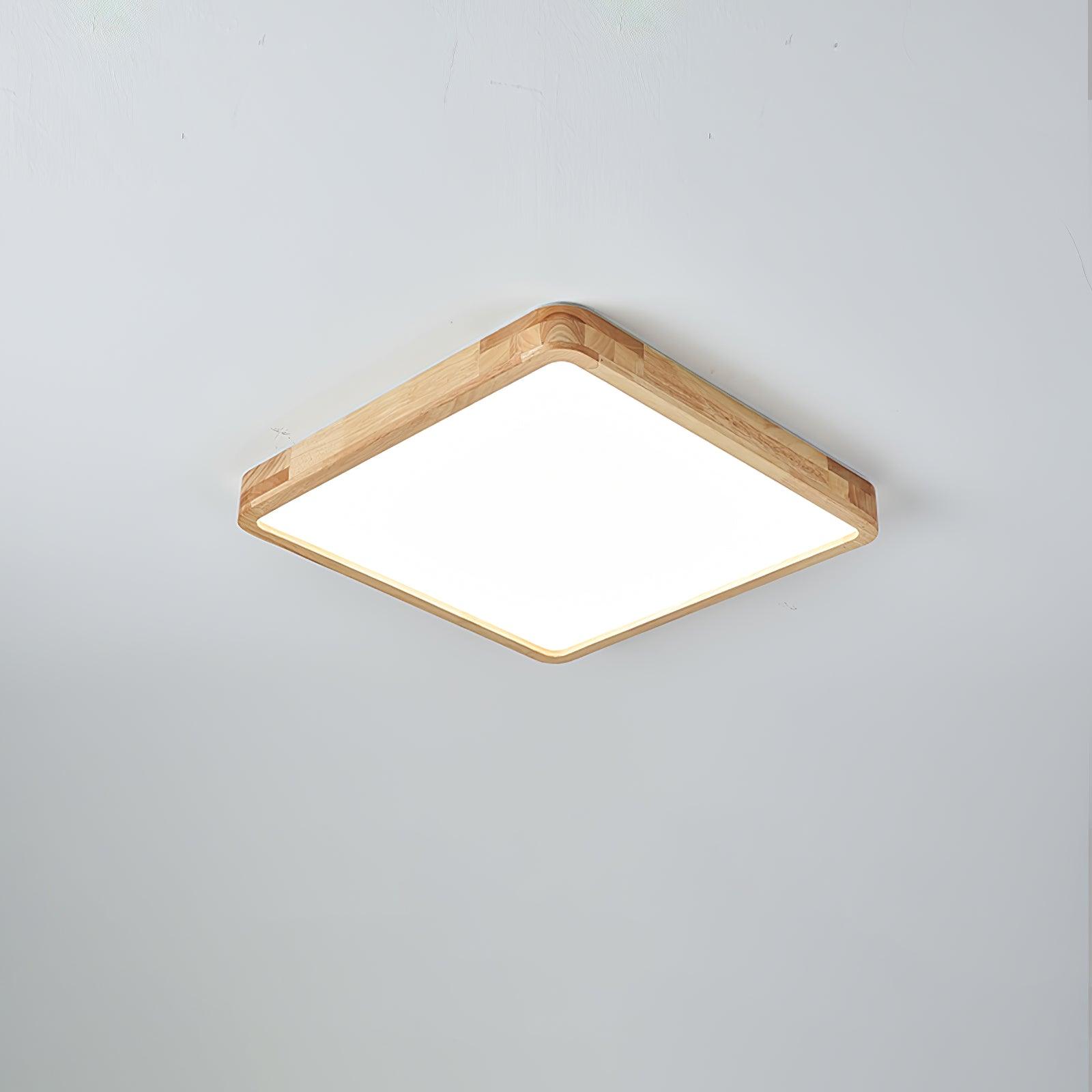 Wooden Geometric Ceiling-mounted light Ceiling Light