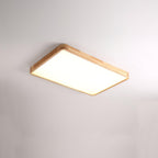 Wooden Geometric Ceiling-mounted light Ceiling Light