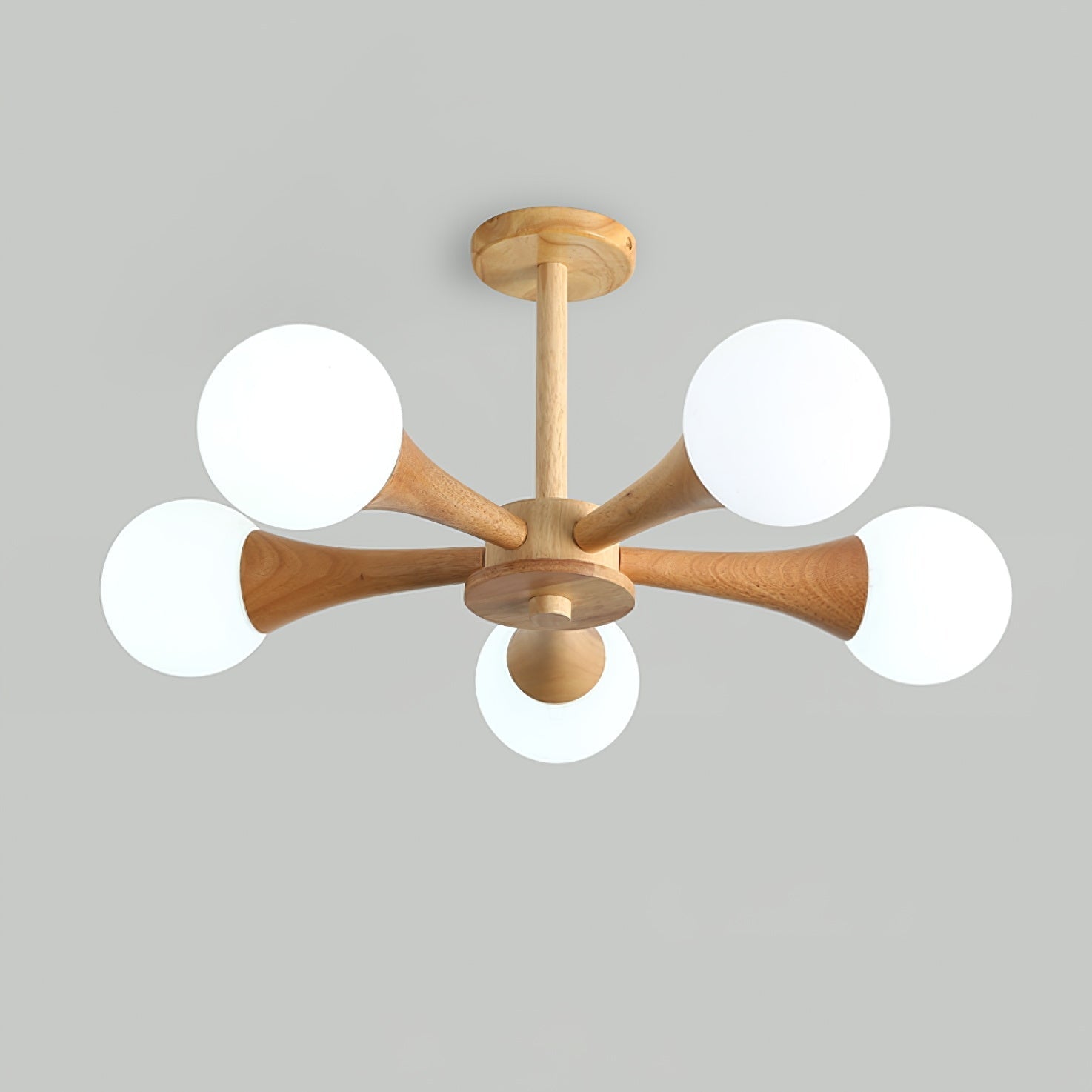 Wooden Nera Ceiling fixture Chandelier