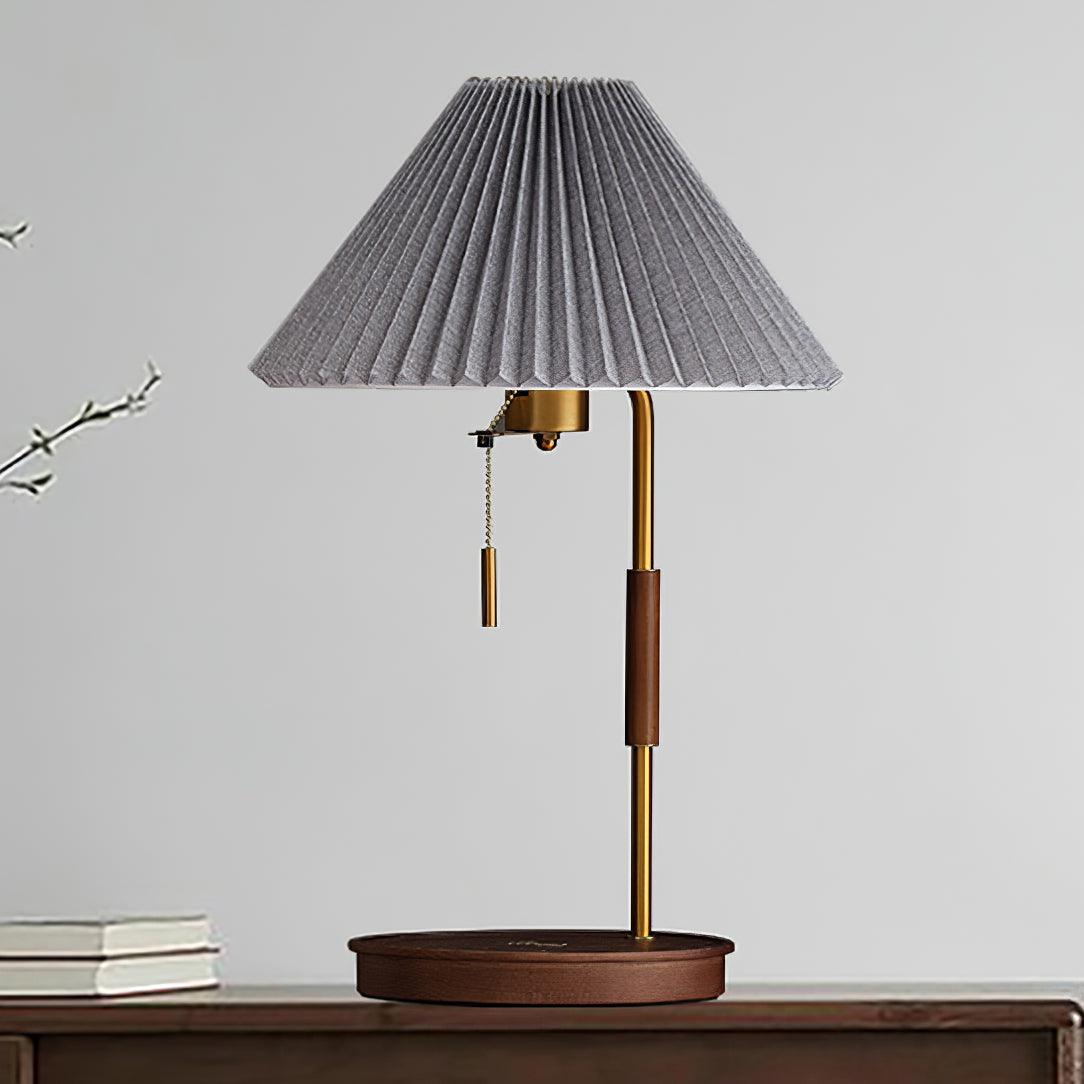 Wooden Retro Work lamp Table Lamp