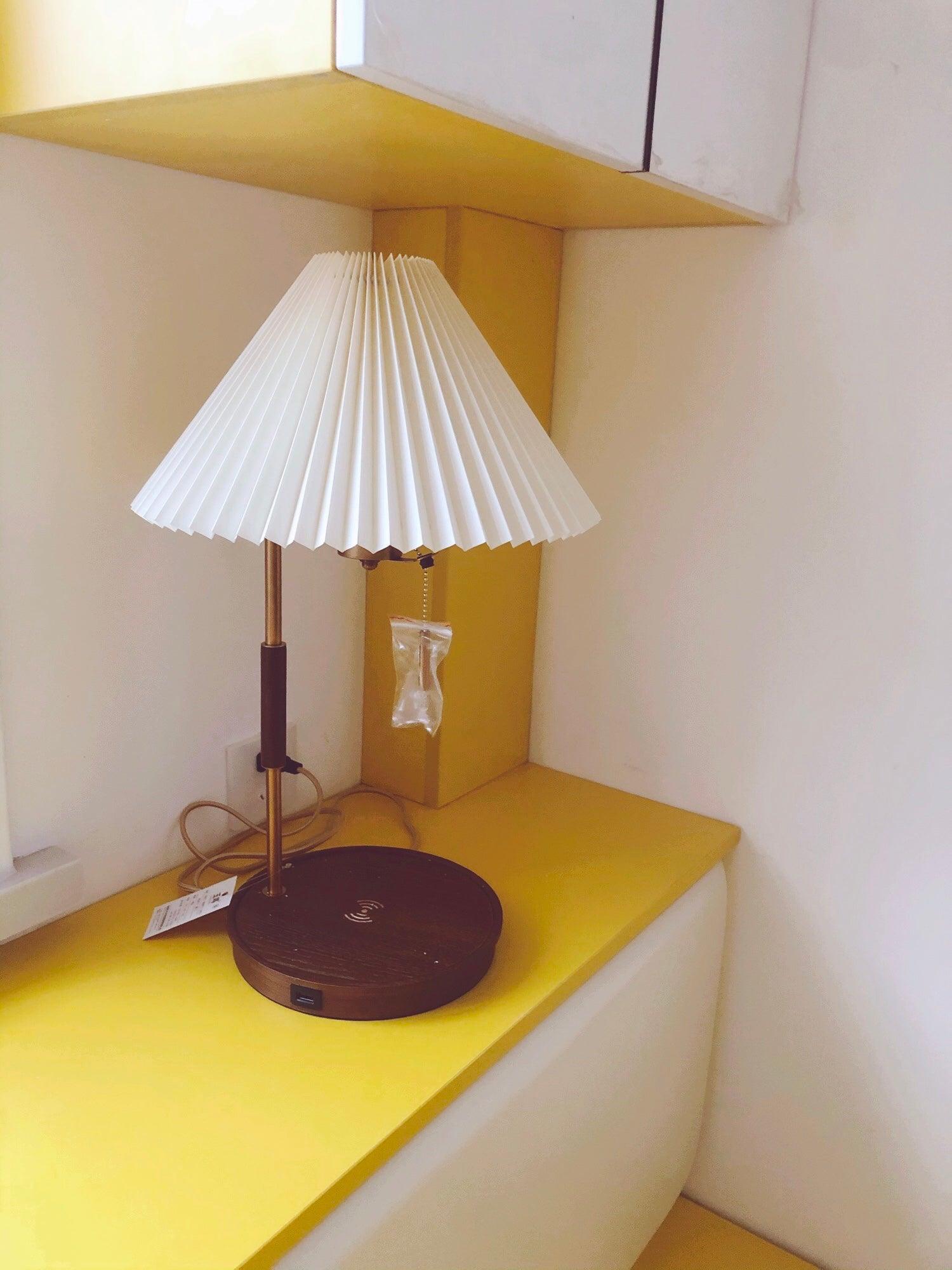 Wooden Retro Work lamp Table Lamp