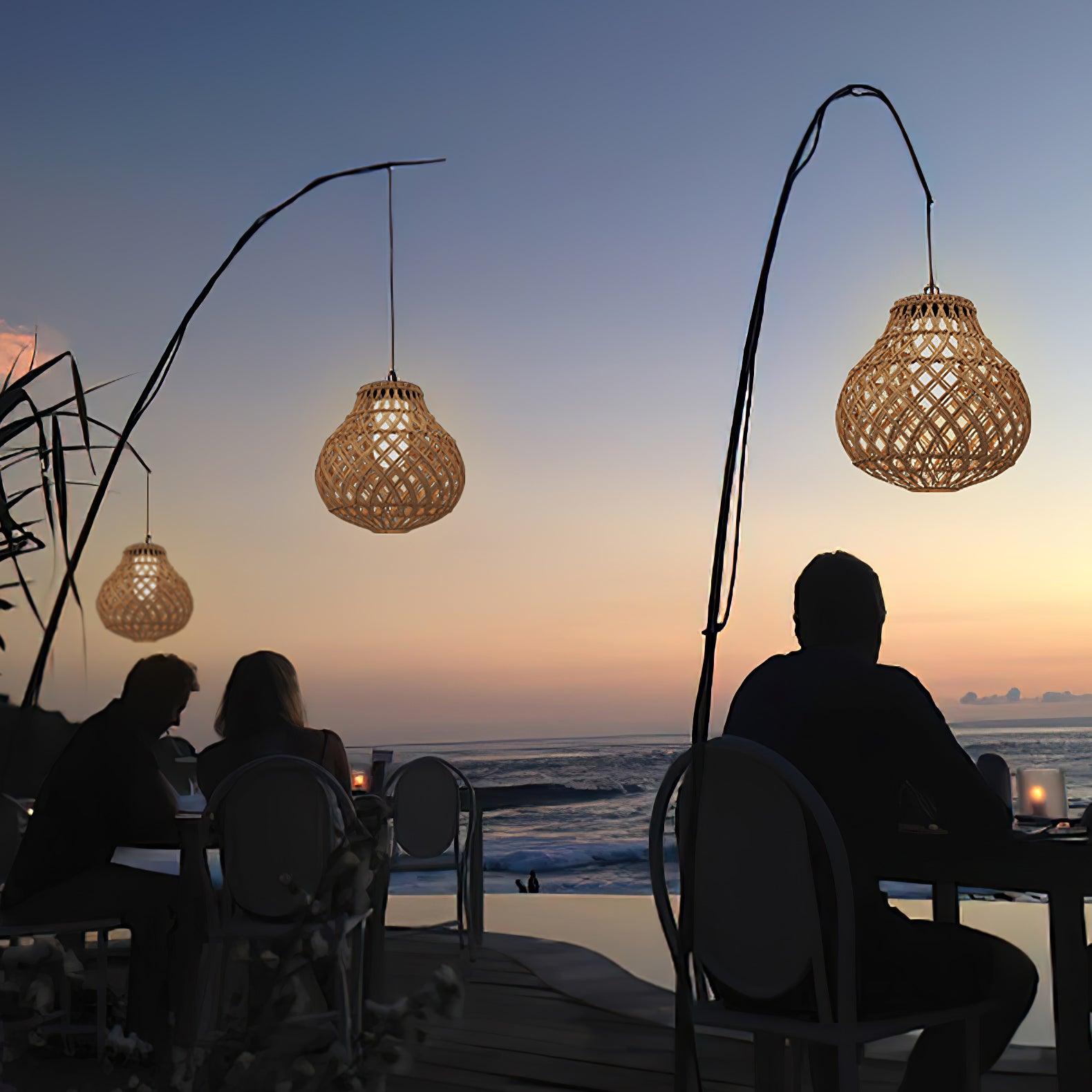 Woven Sphere Lantern Landscape light Outdoor Lamp