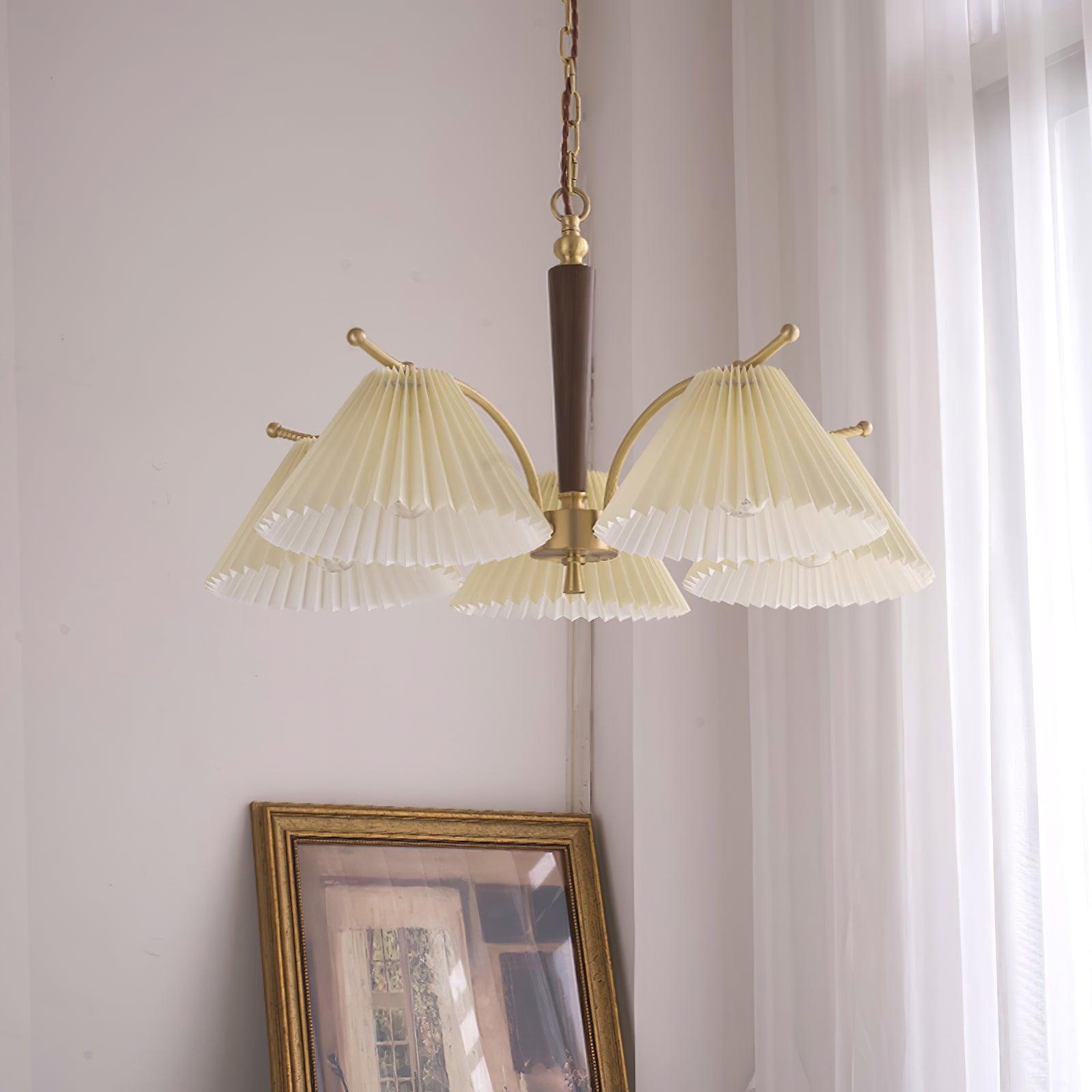 Wrinkled Electrolier Chandelier
