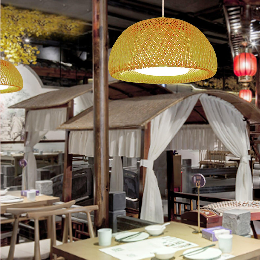 Zenith Bamboo Houselight Pendant Light