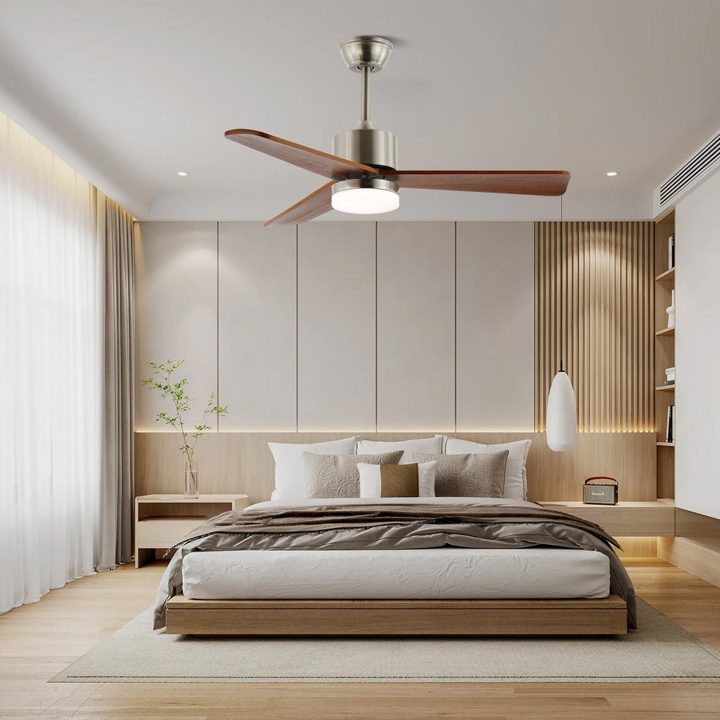 Zephyr Wooden 42"/52" Ceiling light Ceiling Fan Light
