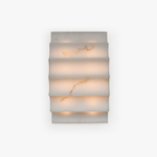 Serra Tiered Alabaster Sconce