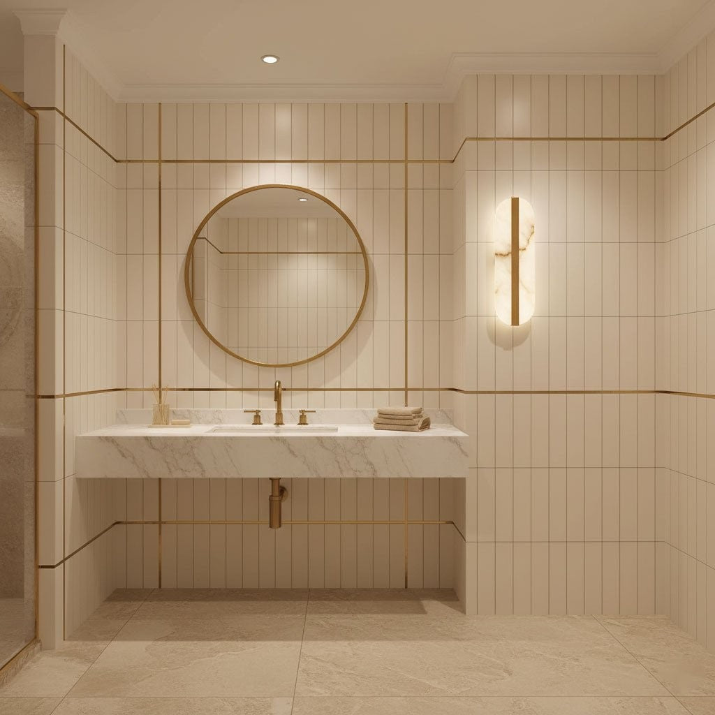 Alvara Alabaster Wall Sconce