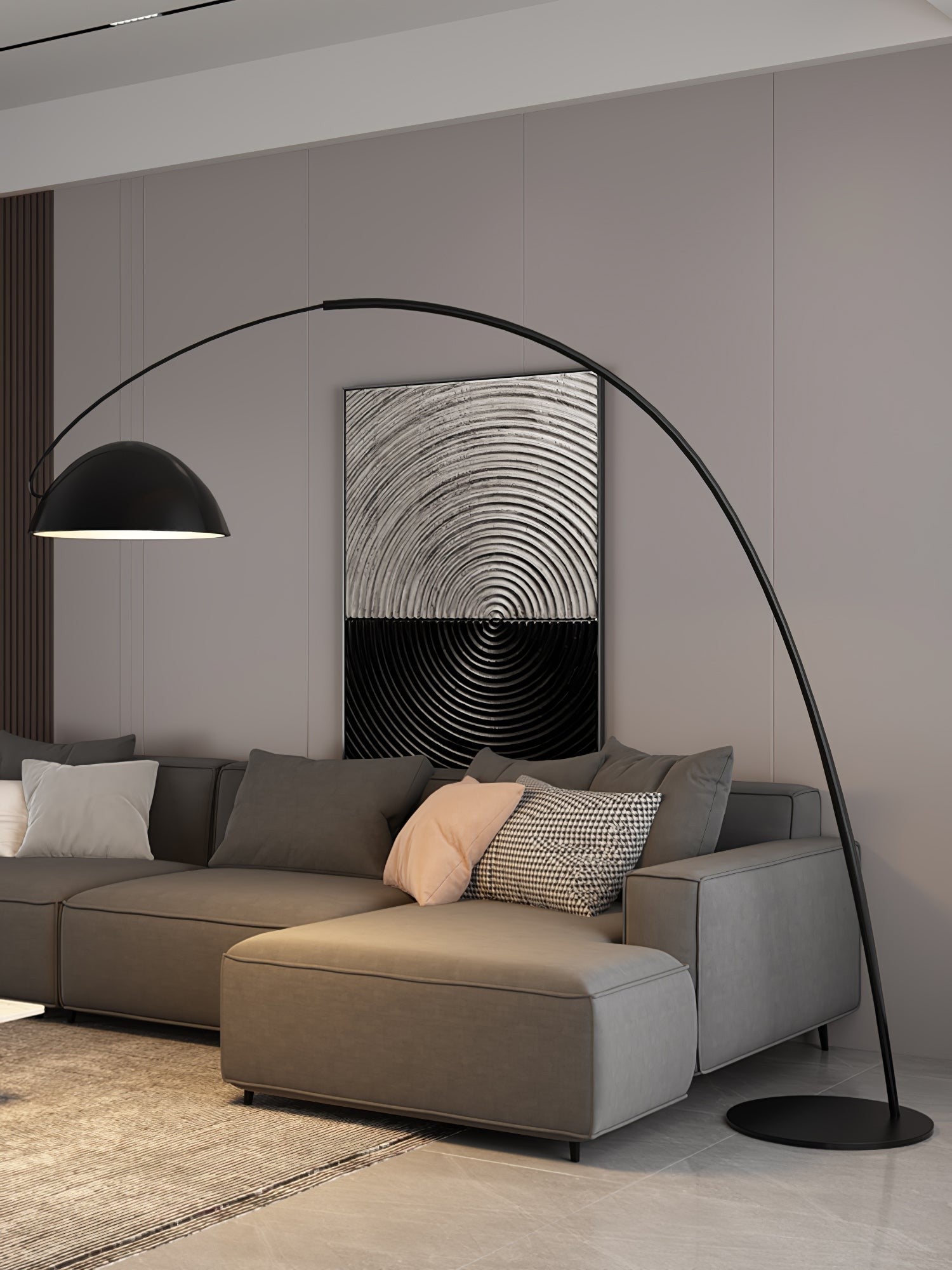 Arctura Nordic Arc Floor Lamp