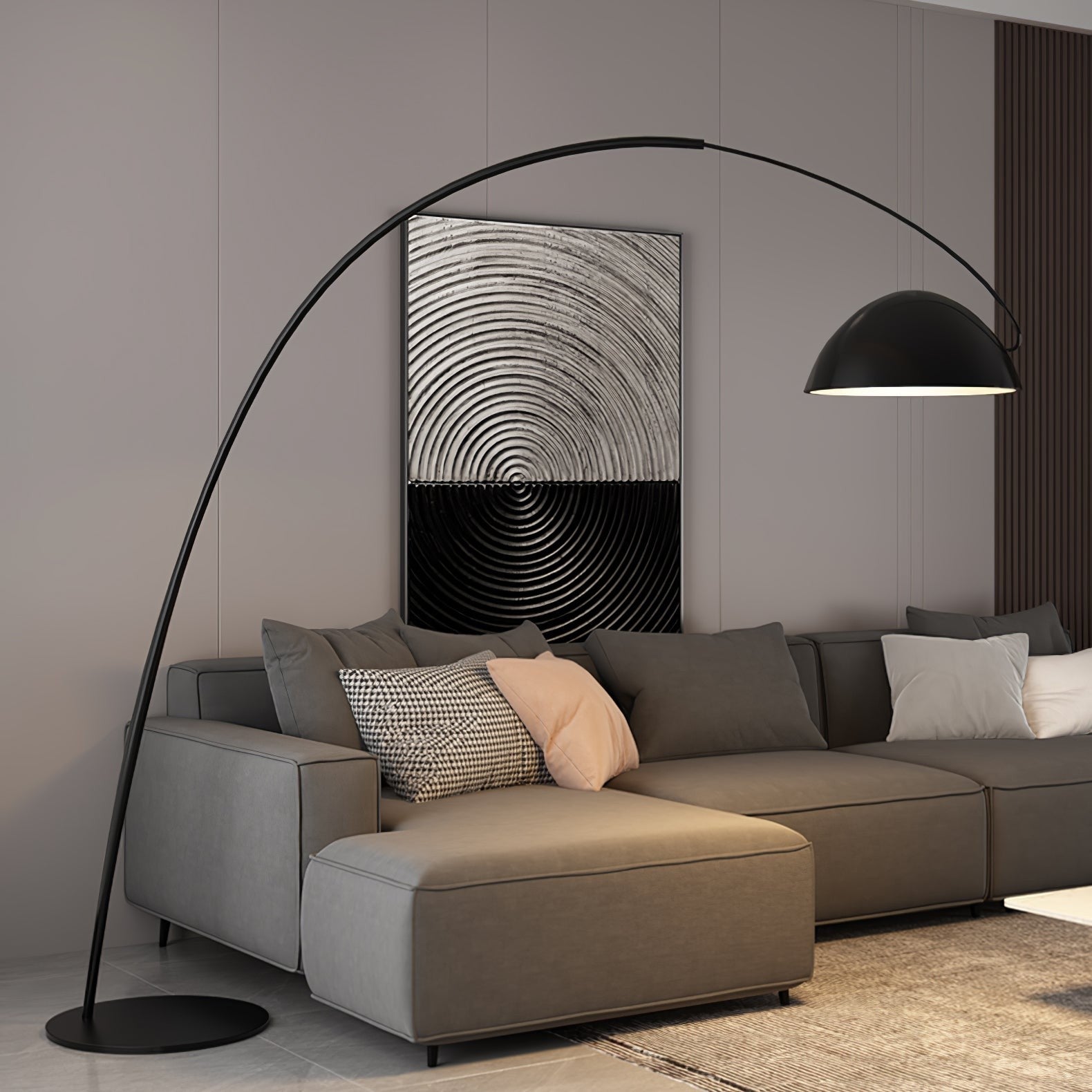 Arctura Nordic Arc Floor Lamp