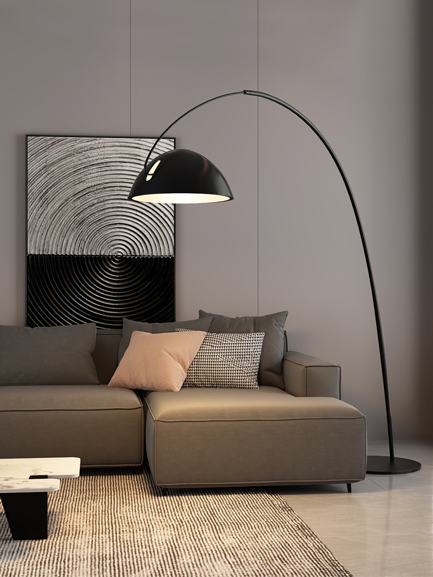Arctura Nordic Arc Floor Lamp